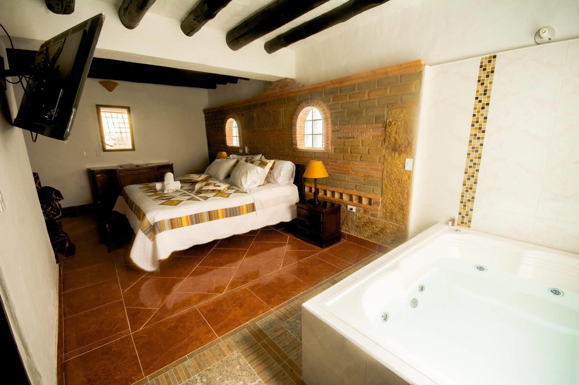 Hotel Los Frayles Villa de Leyva Dış mekan fotoğraf
